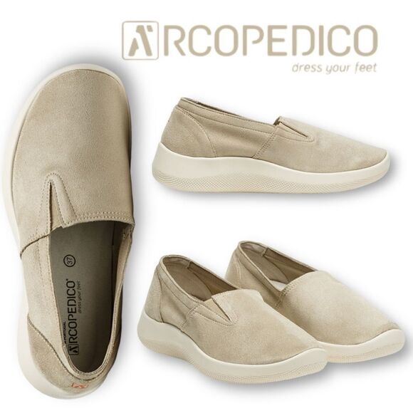 ARCOPEDICO Women’s Banff J50 Gal Rec Sahara Slip Ons in the Size EU41/ US 9.5-10 - Picture 2 of 10